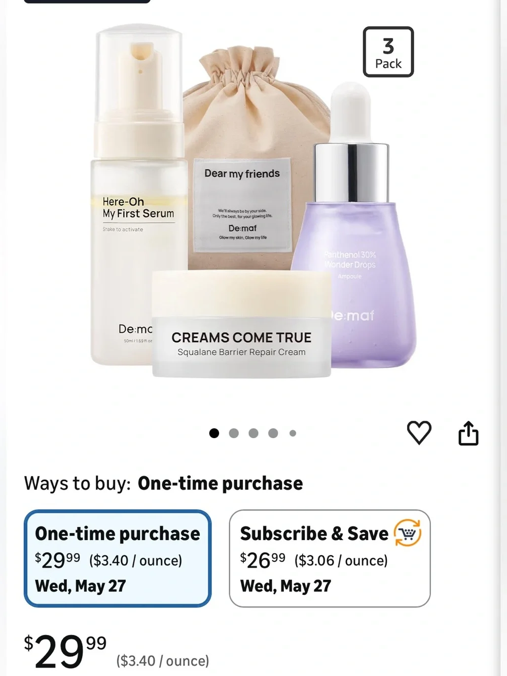 Beauty & Skincare Bundle with Purple Iridescent Makeup Brushes